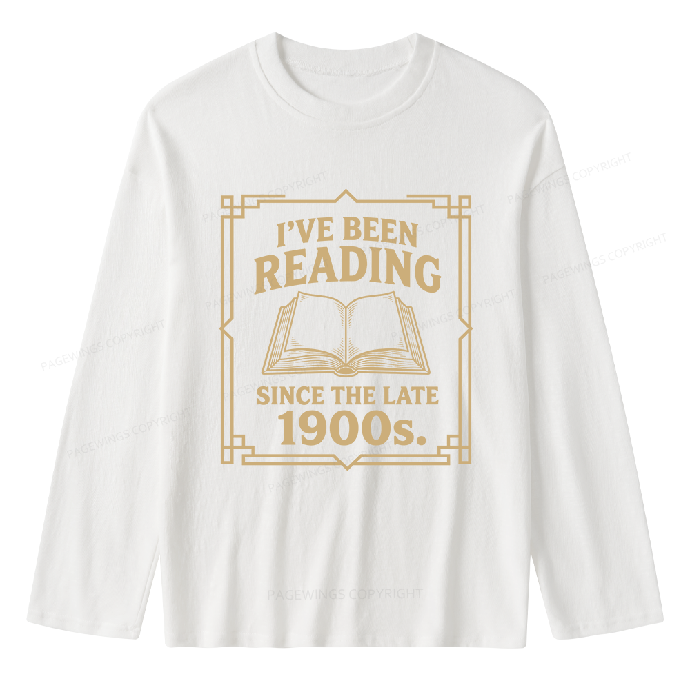 Pagewings I’ve Been Reading Unisex Lightweight Long Sleeve T-Shirt