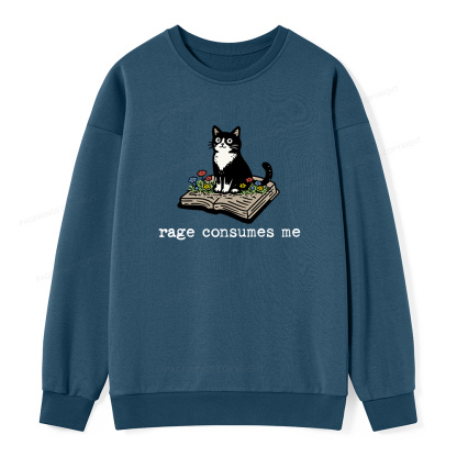 Pagewings Rage Consumes Me Unisex Classic Sweatshirt