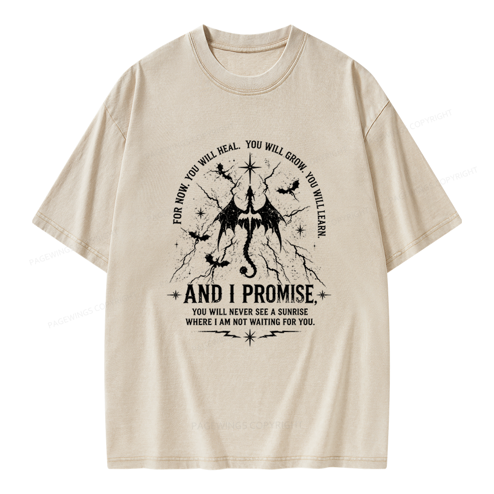 Pagewings Fantasy Lover Unisex Washed T-shirt