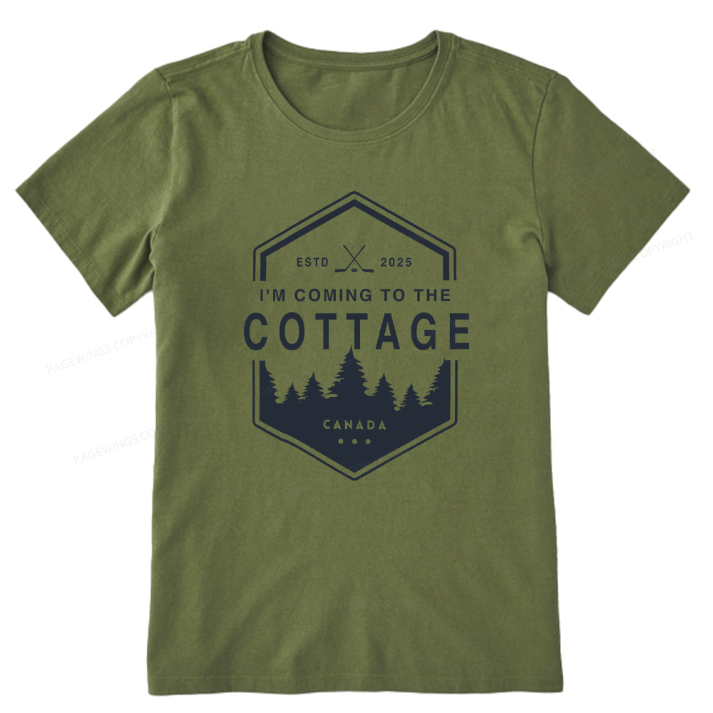 Pagewings Coming To The Cottage Unisex Classic T-shirt