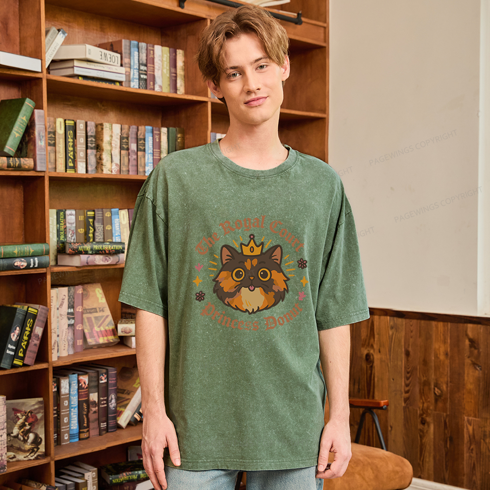 Pagewings Sci-Fi Bookworm Unisex Washed T-shirt