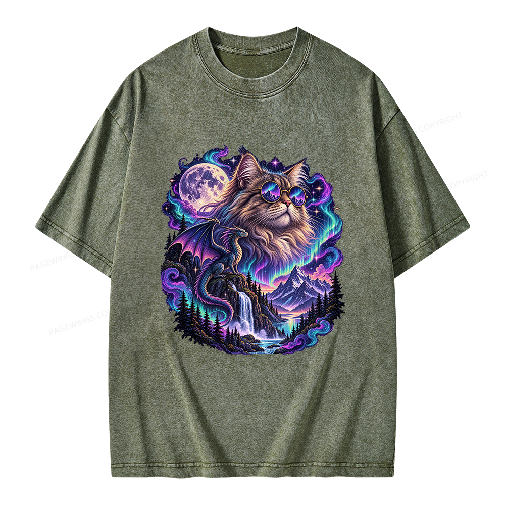 Pagewings Sci Fi Bookish Unisex Washed T-shirt