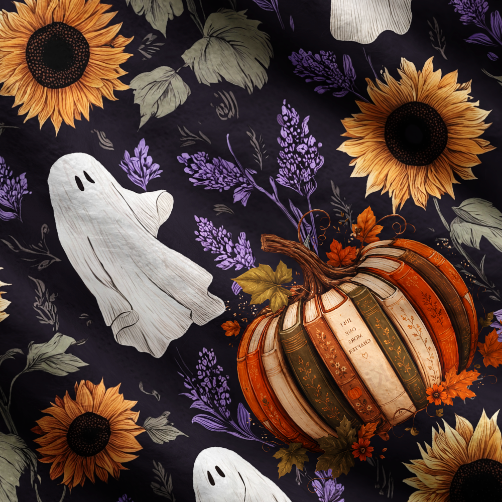 Pagewings Pumpkin Book Women's Cardigan Sweater
