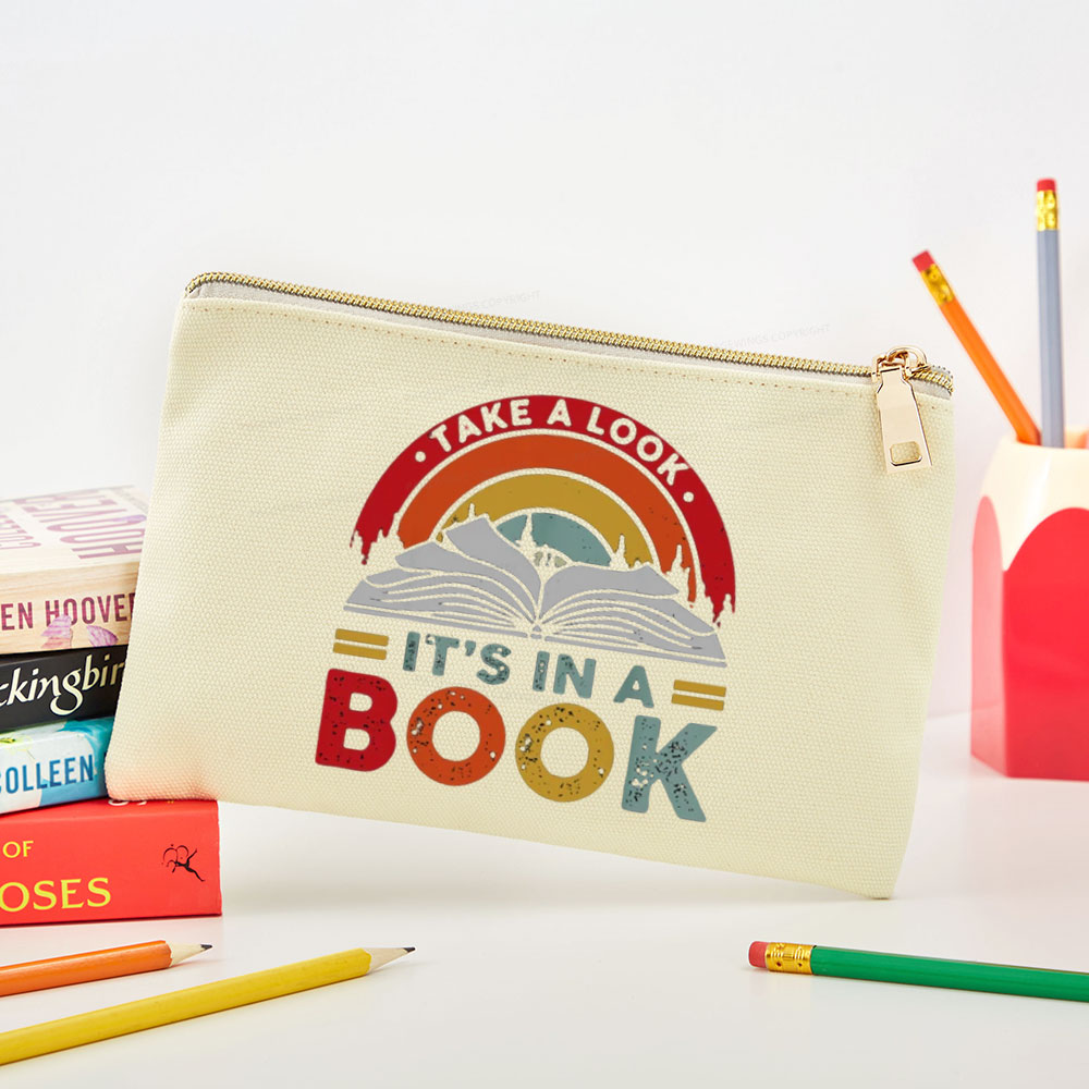 Pagewings Take A Look It's In A Book Pouch