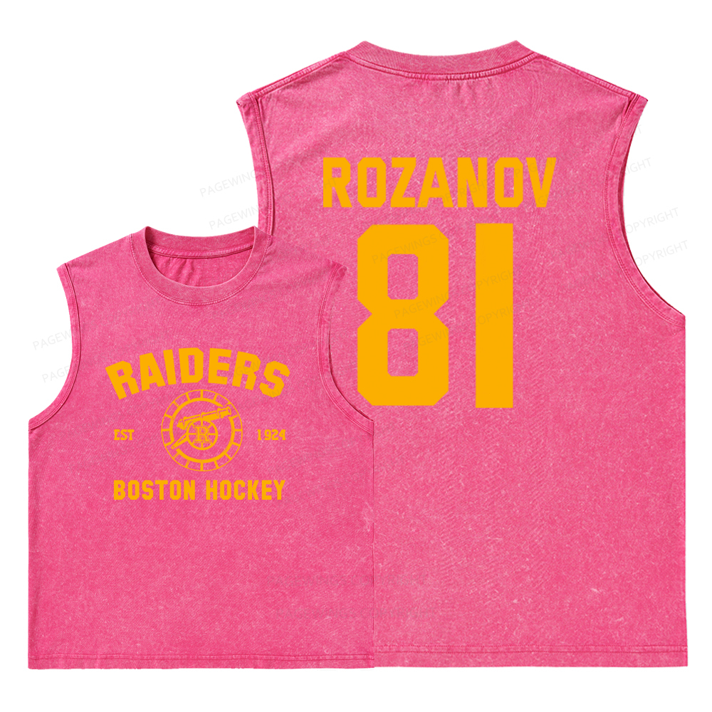 Pagewings Romance Novel Lover Washed Tank Top