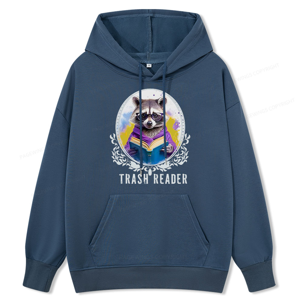Pagewings Trash Reader Unisex Classic Hoodie