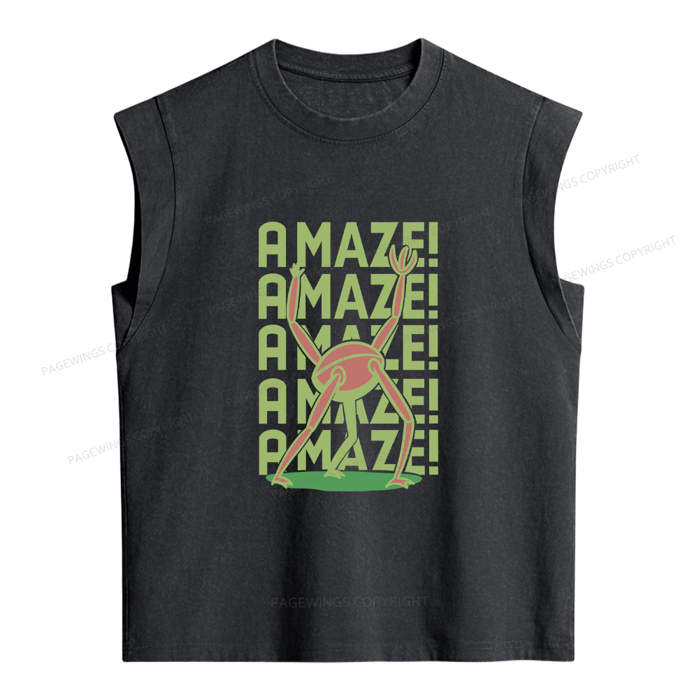 Pagewings Rocky Amaze Women's Washed Tank Top