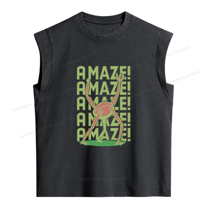 Pagewings Rocky Amaze Women's Washed Tank Top