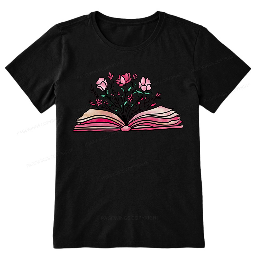 Pagewings Booktrovert Definition Funny Book Lover Png Unisex Classic T-shirt