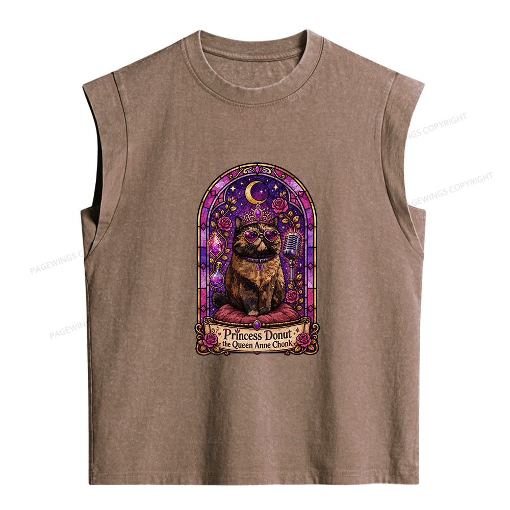 Pagewings Sci Fi Bookish Women's Washed Tank Top