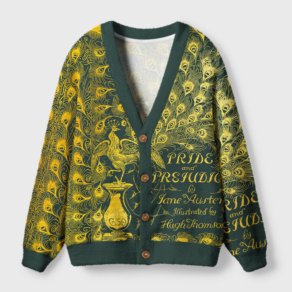 Pagewings Literary Light Knit Unisex Cardigan Sweaters