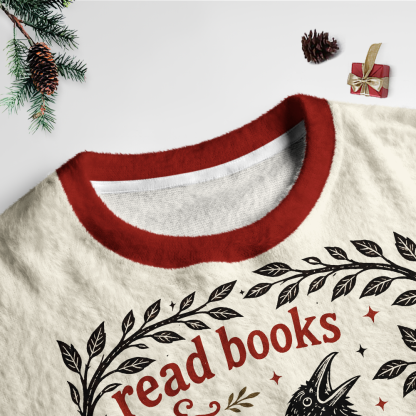 Pagewings Crow Books Unisex Ugly Light Knit Sweatshirt