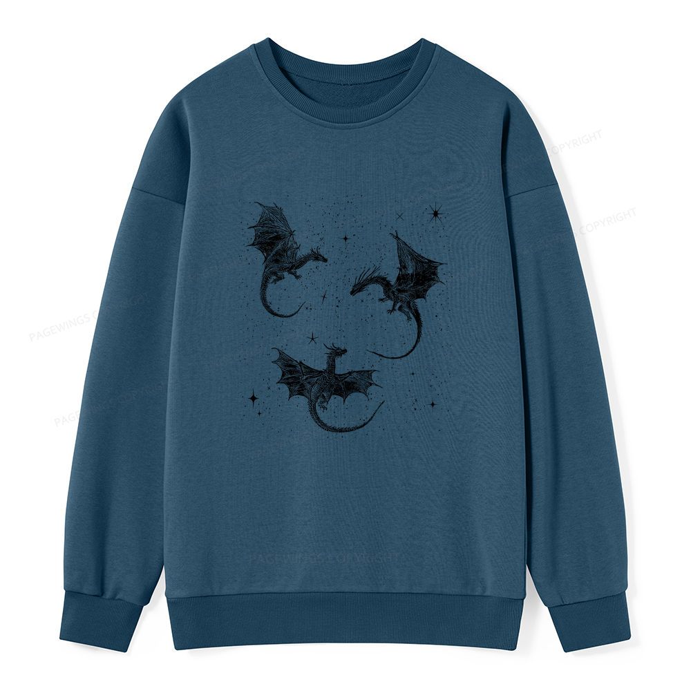 Pagewings Dragon Fantasy Unisex Classic Sweatshirt