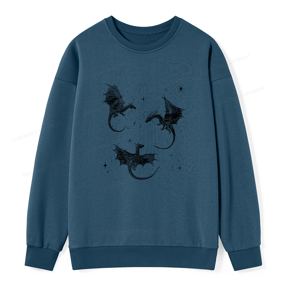 Pagewings Dragon Fantasy Unisex Classic Sweatshirt