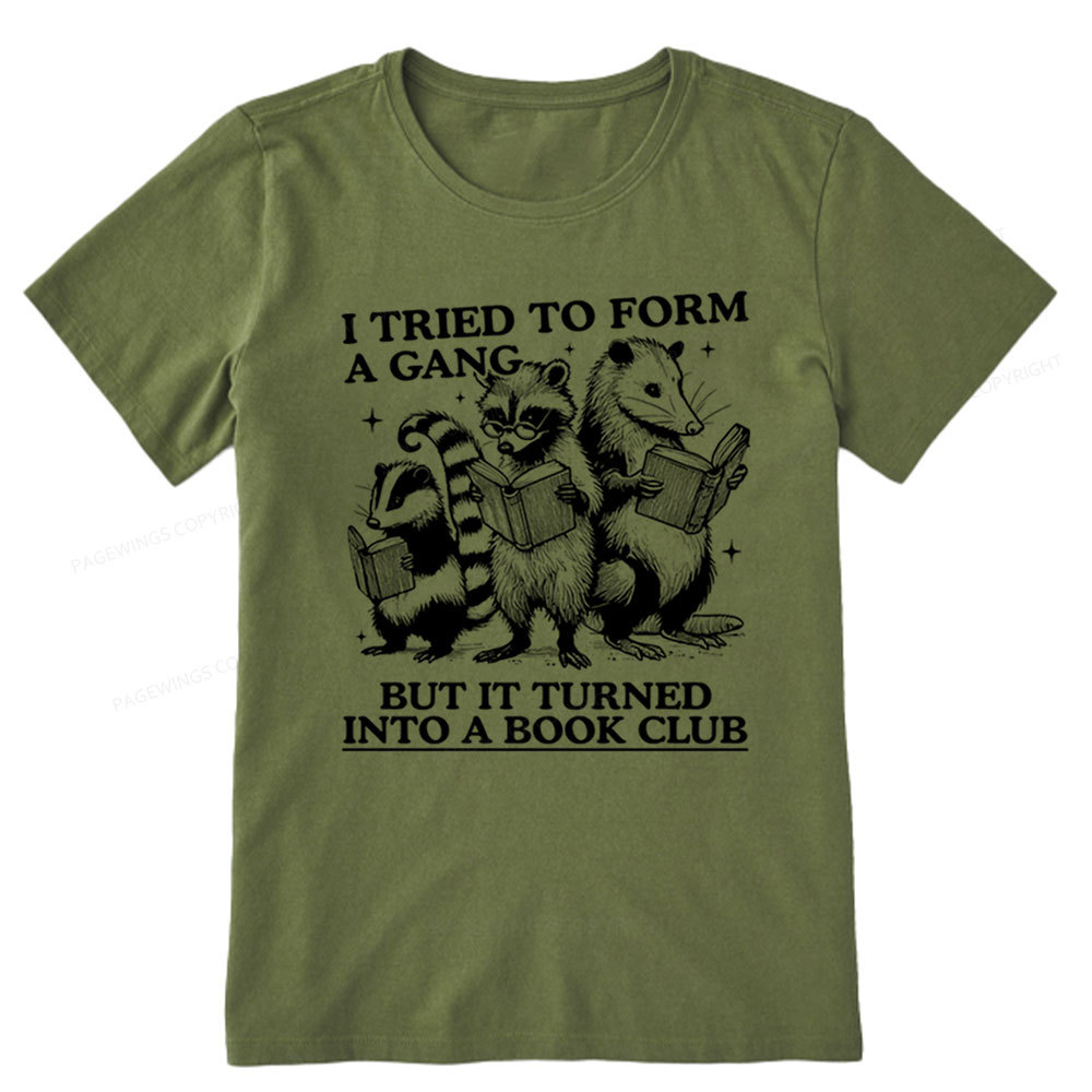 Pagewings A Gang Turn Into A Book Club Unisex Classic T-shirt