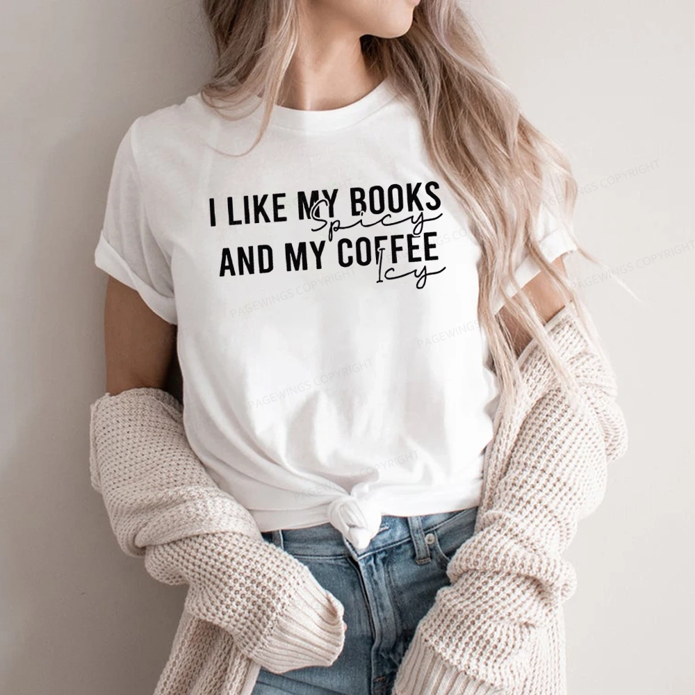 Pagewings I Like My Books And My Coffee Unisex Classic T-shirt