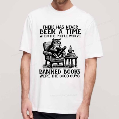 Pagewings Cats Reading Books Are Prohibited From Having Books Unisex Classic T-shirt