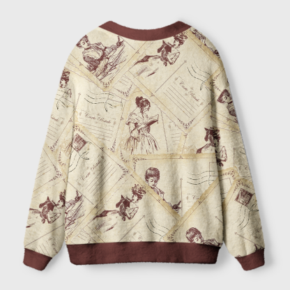 Pagewings Literature Light Knit Unisex Cardigan Sweaters