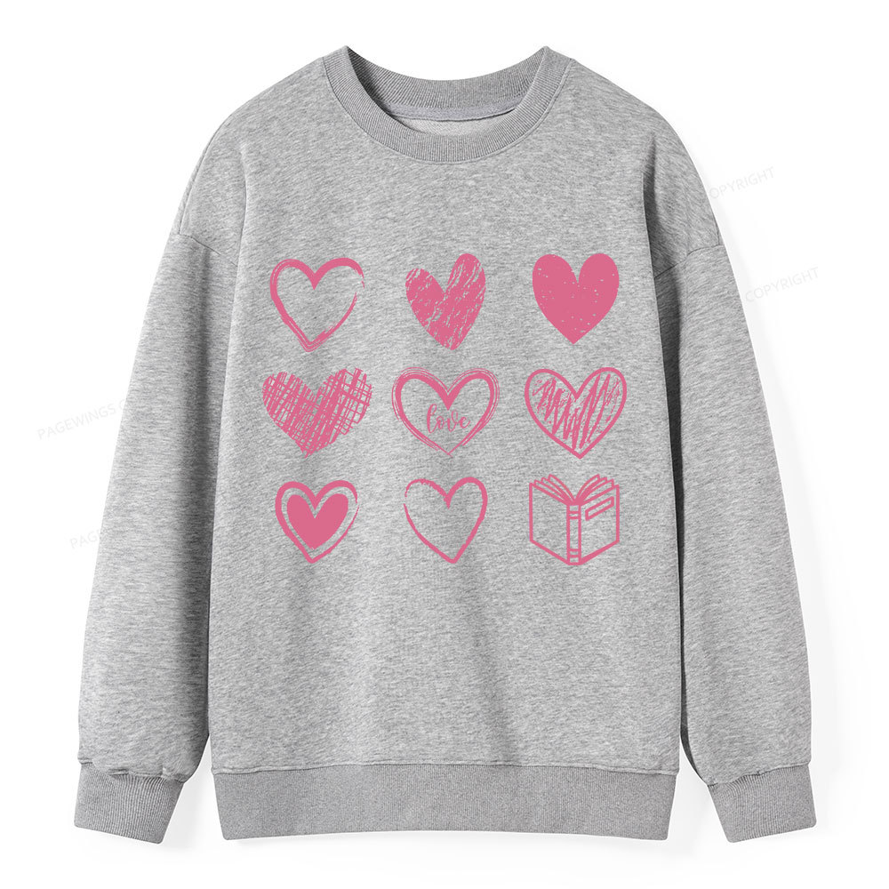 Pagewings To Love And Learn How To Be Loved Unisex Classic Sweatshirt