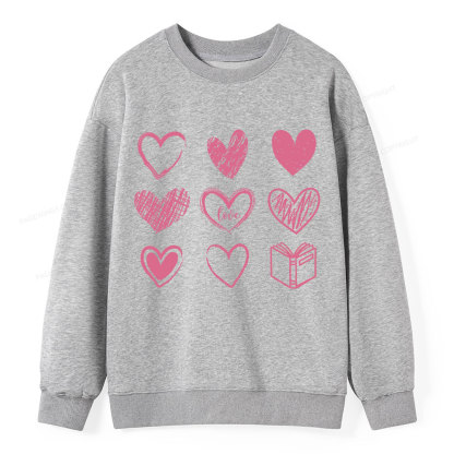Pagewings To Love And Learn How To Be Loved Unisex Classic Sweatshirt