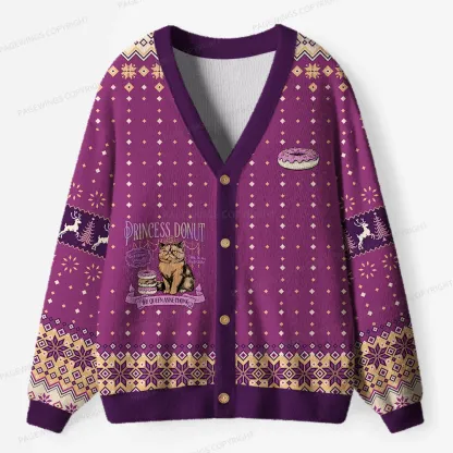 Pagewings Science Fiction Reader's Hobbies Unisex Ugly Cardigan Sweaters