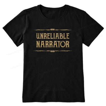 Pagewings Unreliable Narrator Unisex Classic T-shirt