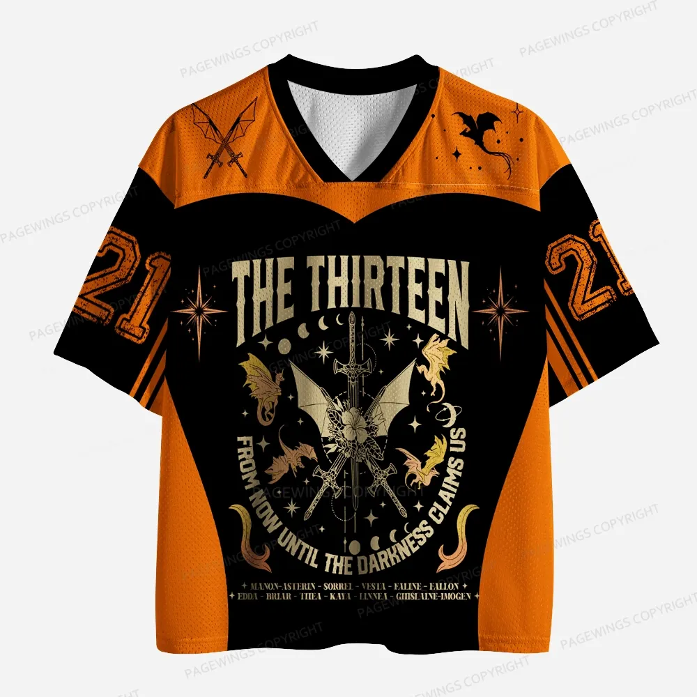 Pagewings The Thirteen Unisex Mesh Jersey