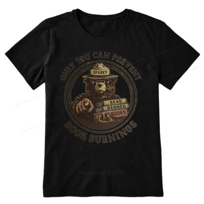 Pagewings Only You Can Prevent Book Burnings Unisex Classic T-shirt