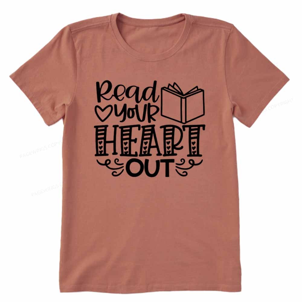 Pagewings Read Your Heart Out Unisex Classic T-shirt
