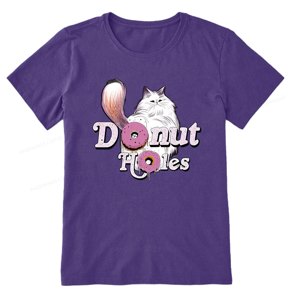 Pagewings Donut Cat Bookish Unisex Classic T-shirt