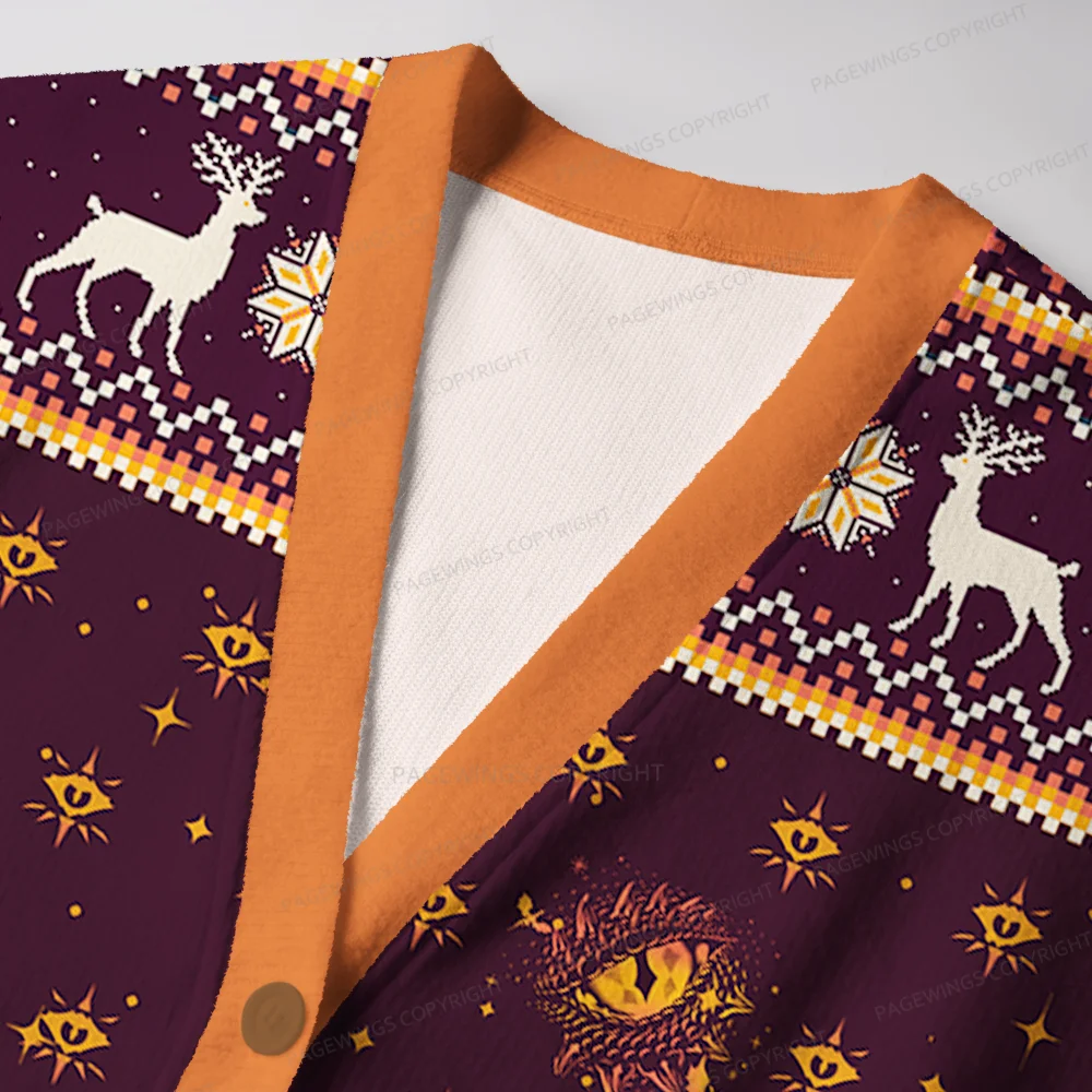 Pagewings Manon Blackbeak Unisex Ugly Cardigan Sweaters