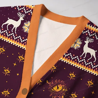 Pagewings Manon Blackbeak Unisex Ugly Cardigan Sweaters