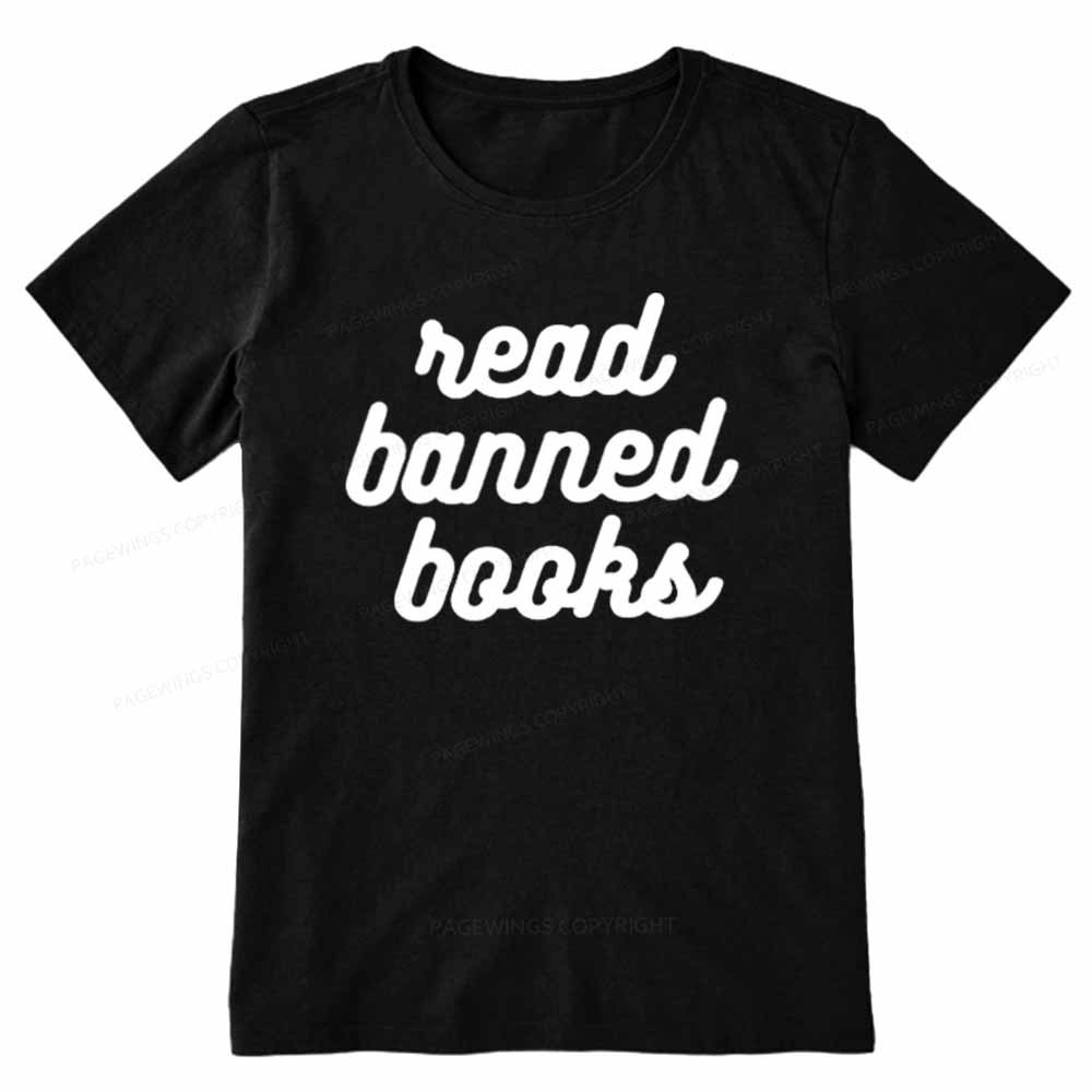 Pagewings Read Banned Books Unisex Tee Unisex Classic T-shirt