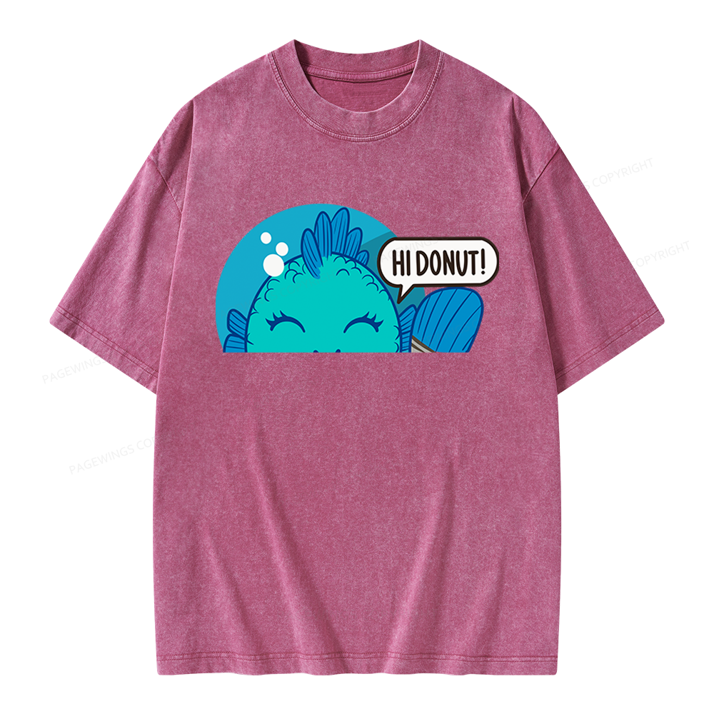 Pagewings Sci Fi Bookish Unisex Washed T-shirt