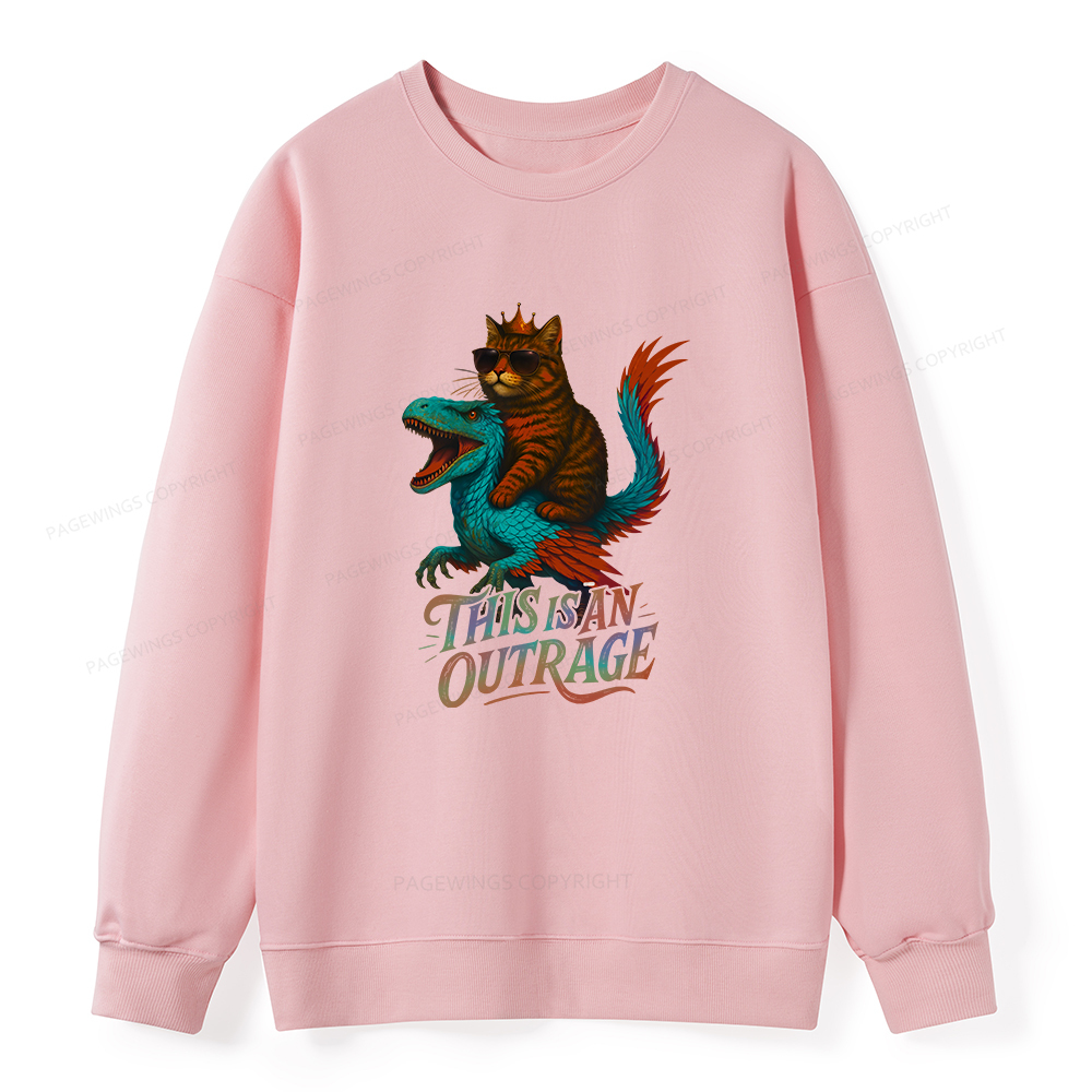 Pagewings Vintage Book Lover Princess Unisex Classic Sweatshirt