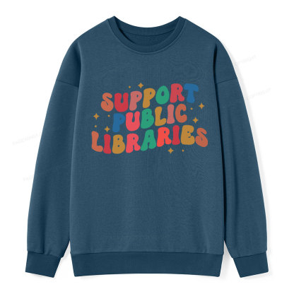 Pagewings Public Library Unisex Classic Sweatshirt