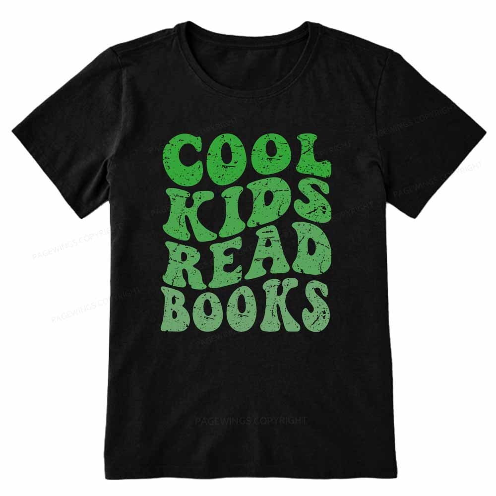 Pagewings Cool Kids Read Books Unisex Classic T-shirt
