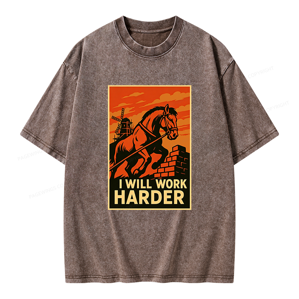 Pagewings Dystopia Quote Unisex Washed T-shirt