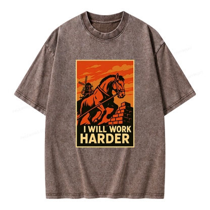 Pagewings Dystopia Quote Unisex Washed T-shirt
