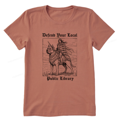 Pagewings Defend Your Local Public Library Unisex Classic T-shirt