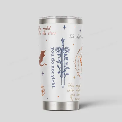 Pagewings Throne of Glass Tumbler