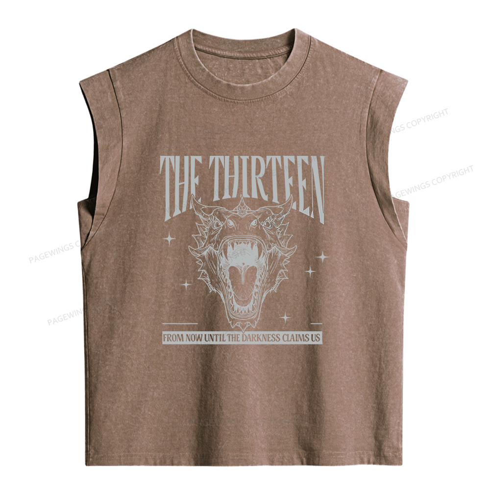  Pagewings Fantasy Bookish Women's Washed Tank Top