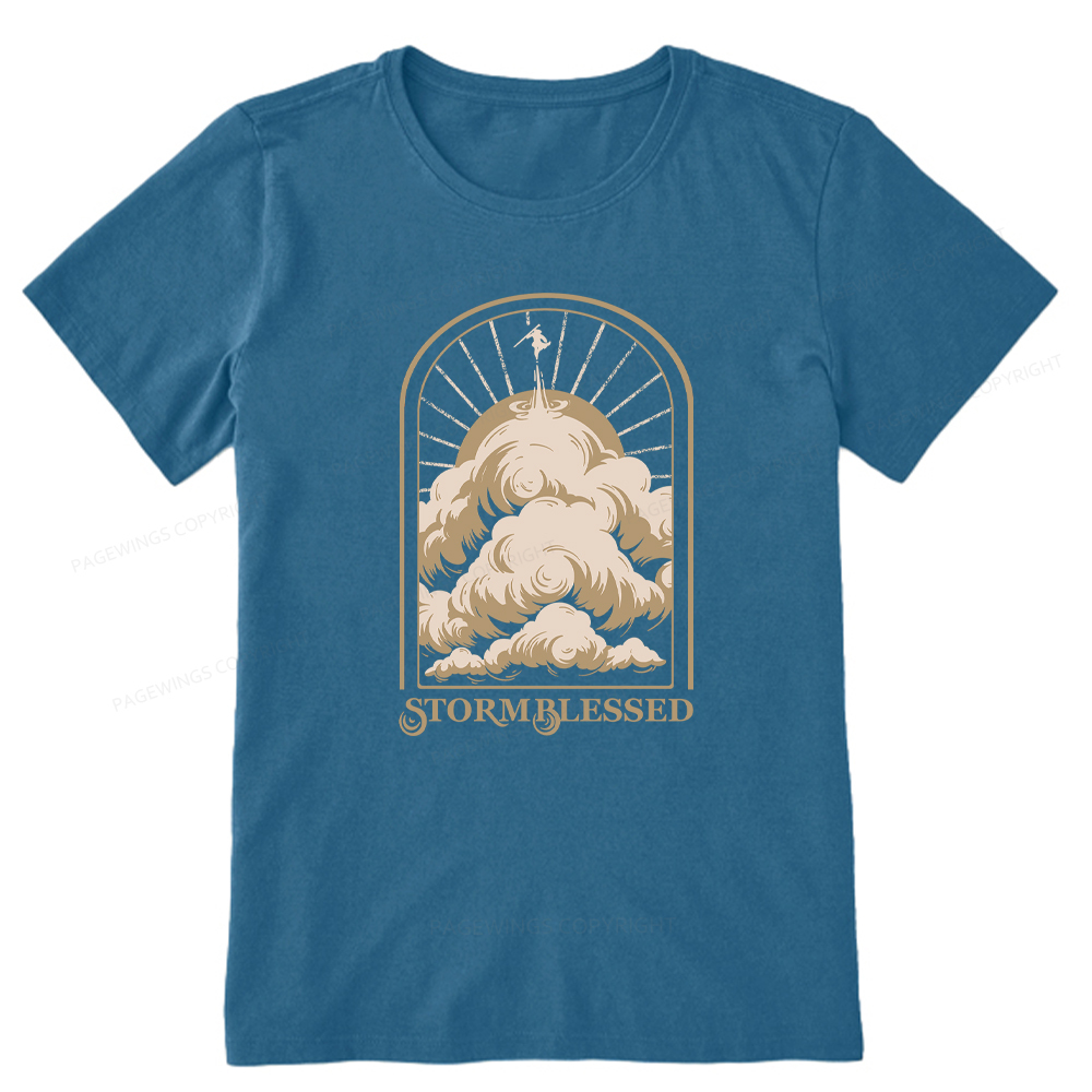 Pagewings Storm Fantasy Book Lover Unisex Classic T-shirt