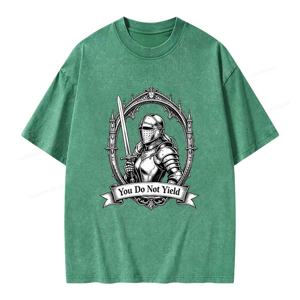 Pagewings Fantasy Book Lover Unisex Washed T-shirt