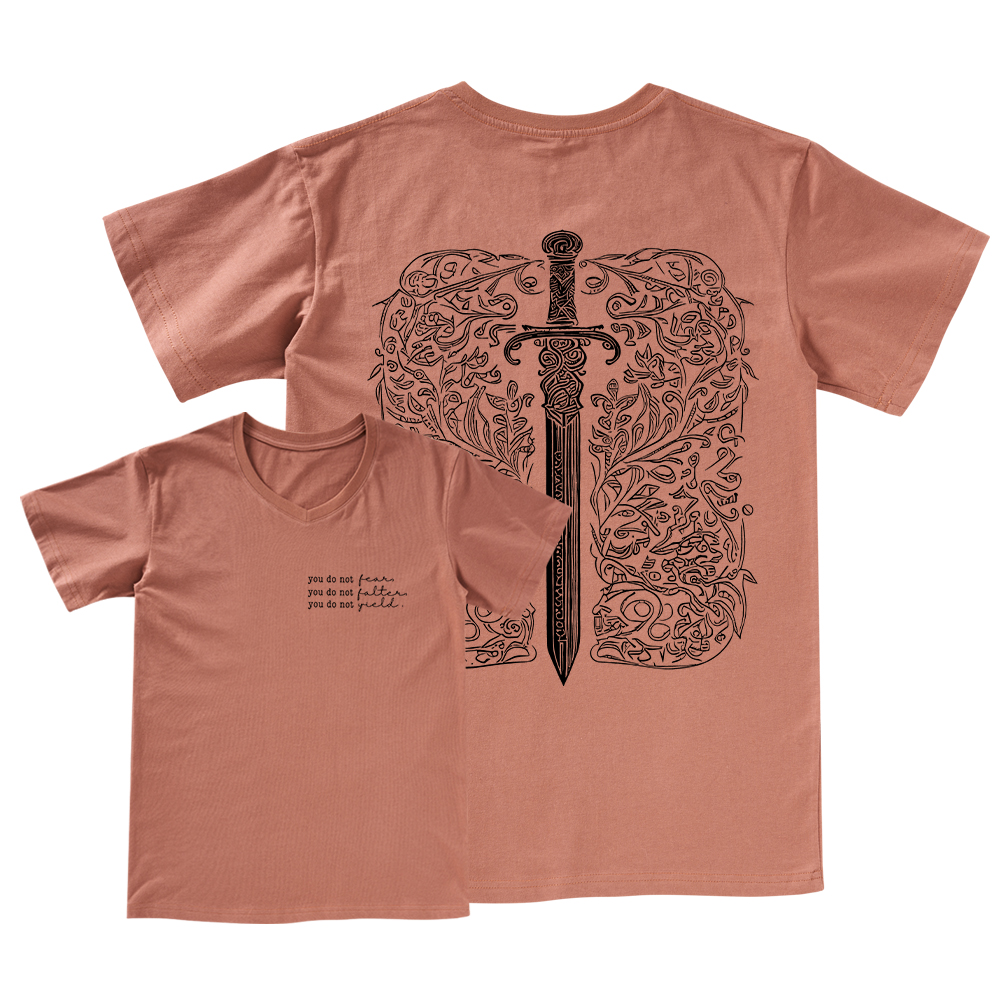 Pagewings You Do Not Yield V-neck T-shirt