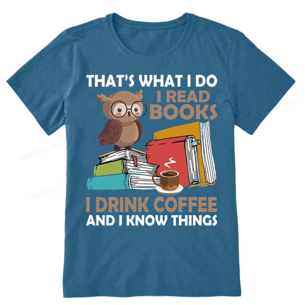 Pagewings That's What I Do I Read Books Unisex Classic T-shirt