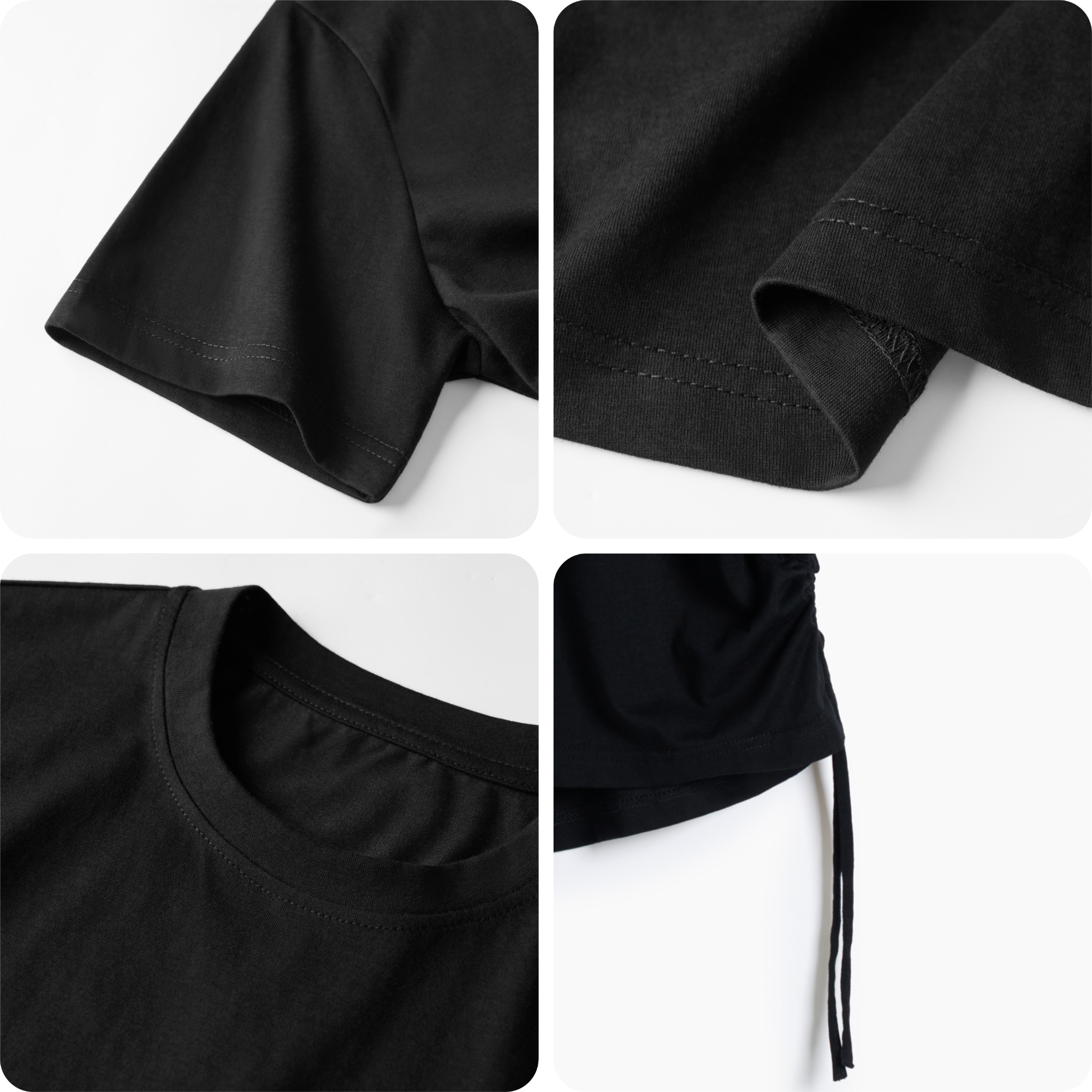 Pagewings Fourth Wing Dargon Asymmetrical Drawstring T-Shirts