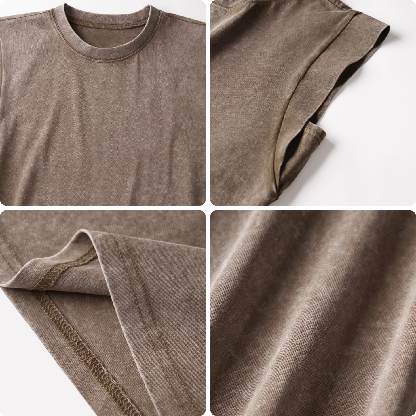 A-女士水洗背心上架模板Pagewings 文案 Women's Washed Tank Top