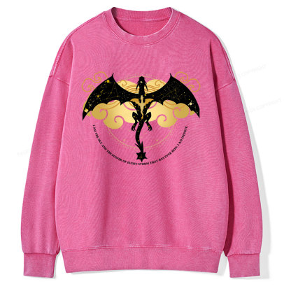 Pagewings Fourthwing Unisex Washed Sweatshirt