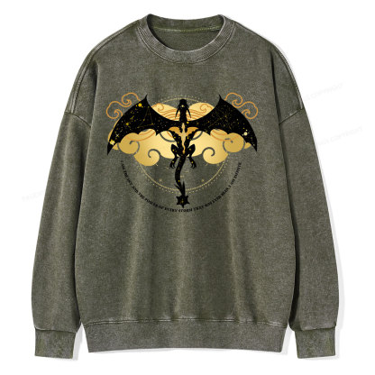Pagewings Fourthwing Unisex Washed Sweatshirt